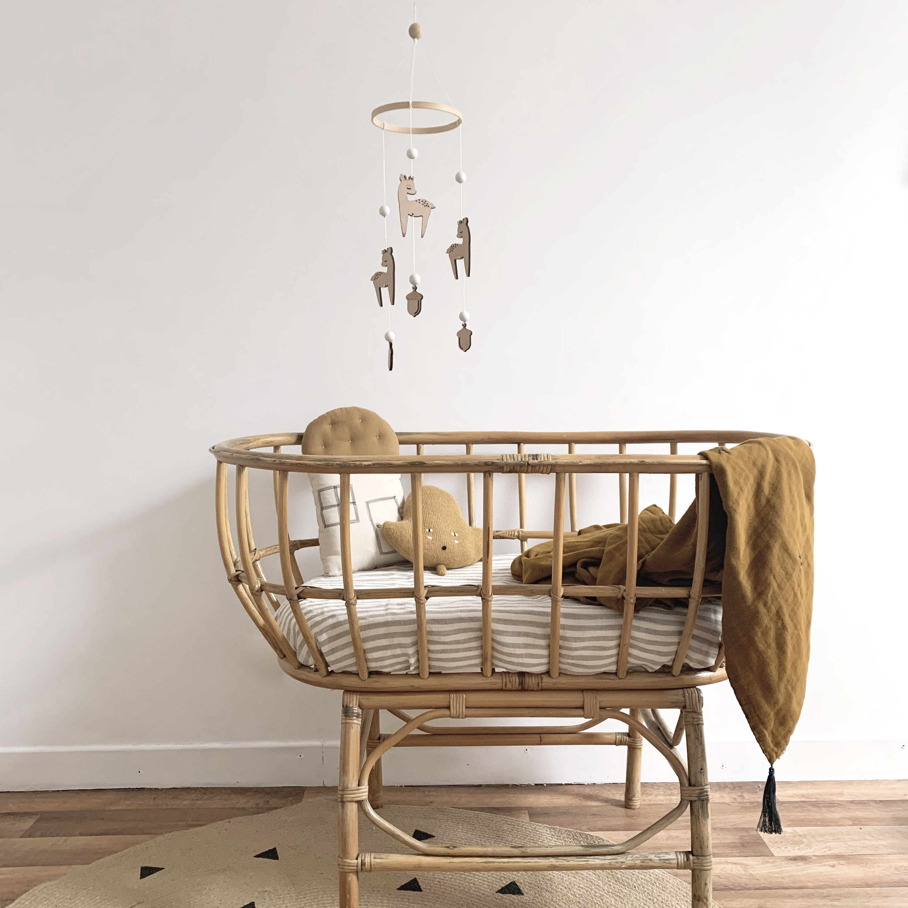 Mobile bébé en bois - L'envolée - Decocot: decoration et