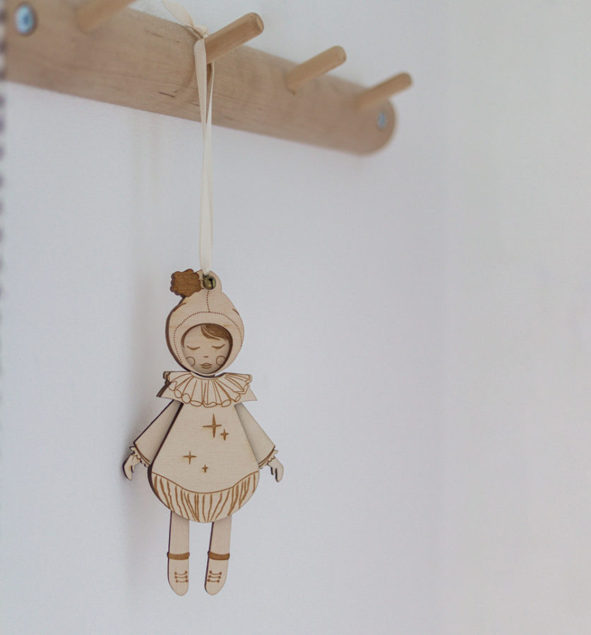 Décoration lutin de Noël Decocot decoration et accessoires en bois